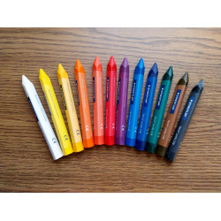 Staedtler Noris Jumbo zsírkréta, 12db, háromszögletű Írás Tollak és ceruzák Staedtler