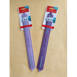 Faber-Castell Sparkle törhetetlen vonalzó 30cm, jobbos/balos, többféle színben 5000Ft alatt Vonalzók Faber-Castell