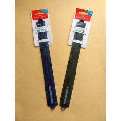 Faber-Castell Pöttyös törhetetlen vonalzó 30cm, jobbos/balos, többféle színben 5000Ft alatt Vonalzók Faber-Castell